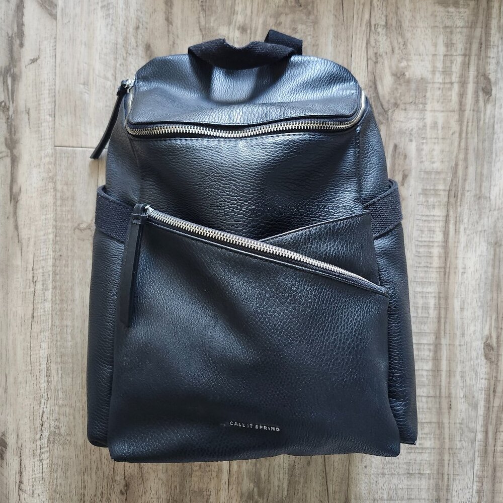 Call it spring vegan leather backpack